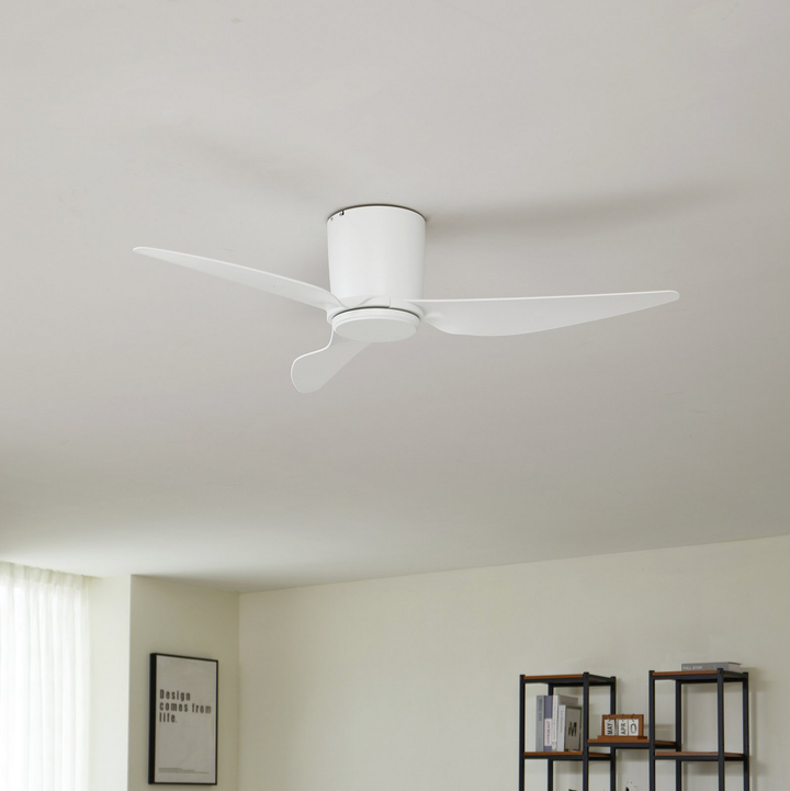 Lindby Deckenventilator Aulo Decken Ventilator Ventilator Weiß Dc Leise ø 123 Cm B-Ware
