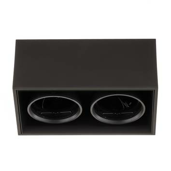 Flos Architectural Compass Box H135 Deckenleuchte Deckenlampe Lampe 2flg Schwarz B-Ware