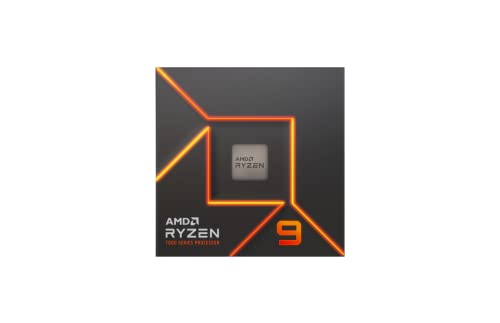 AMD Ryzen 9 7900 Box AM5 3,7 GHz 12 Kerne mit Kühler DDR5-SDRAM - 0730143314466