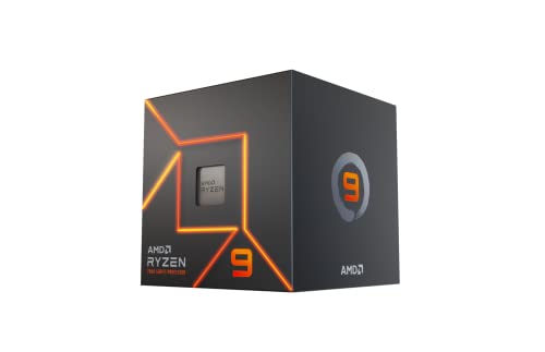 AMD Ryzen 9 7900 Box AM5 3,7 GHz 12 Kerne mit Kühler DDR5-SDRAM - 0730143314466