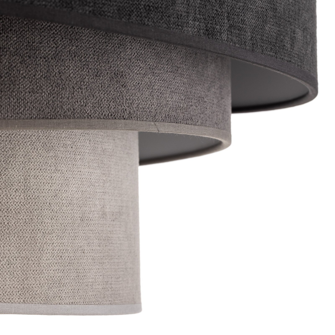 Euluna Deckenlampe Pastell Trio Deckenlampe Deckenlampe E27 Ø in 3 Grautönen