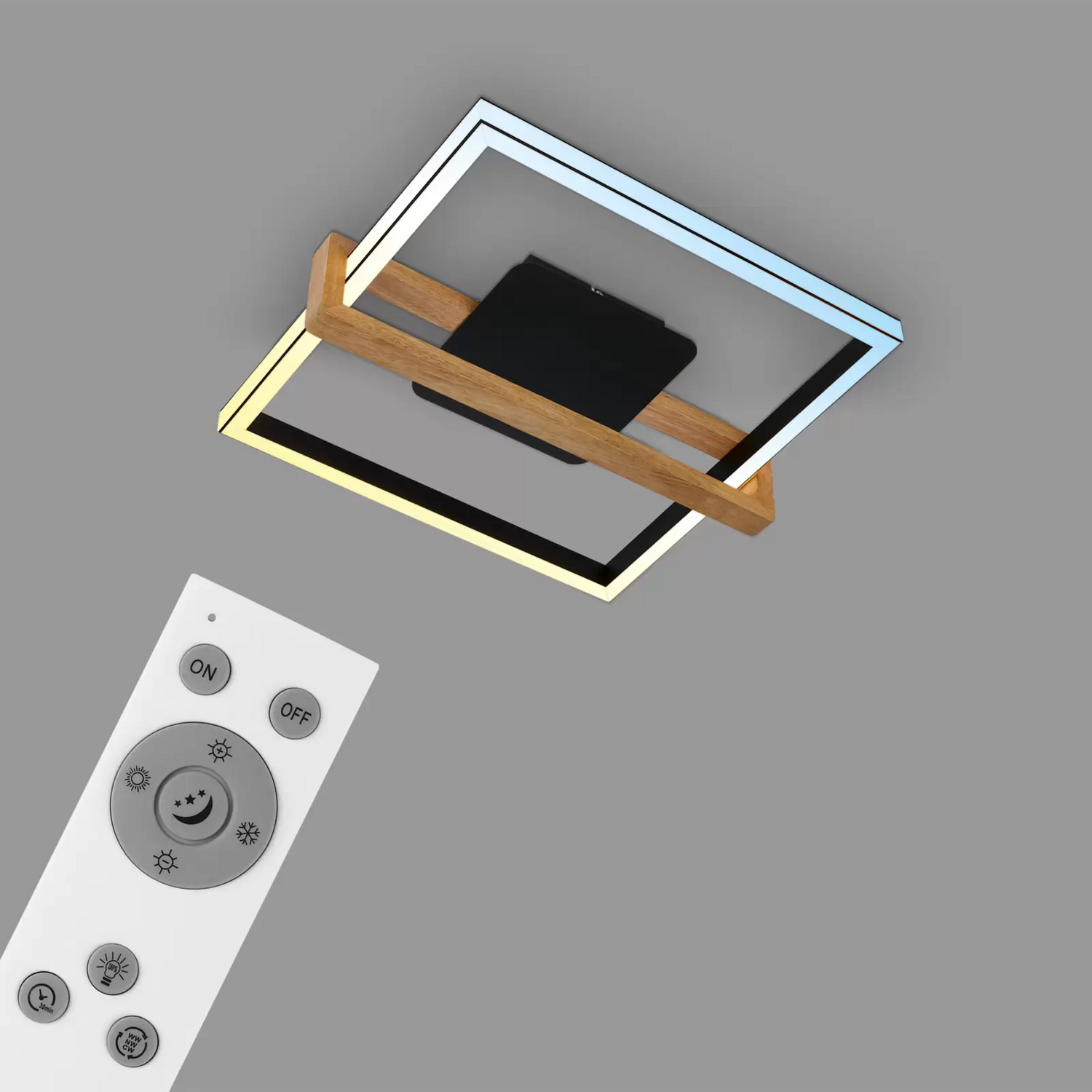 B-Ware Briloner Led Deckenleuchte 3768015 Deckenlampe Deckenlicht Cct Mit Fernbedienung