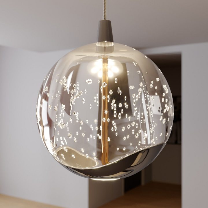 Lucande Led Pendelleuchte Hayley Deckenlampe Hängeleuchte Wohnzimmerleuchte 455 B-Ware - 4251096562484