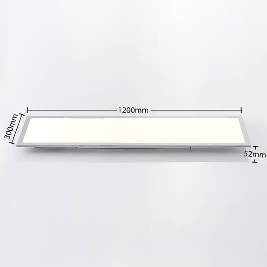 Lindby Kjetil LED-Deckenpanel Deckenlampe Deckenlampe Lampe App RGB 120x30cm