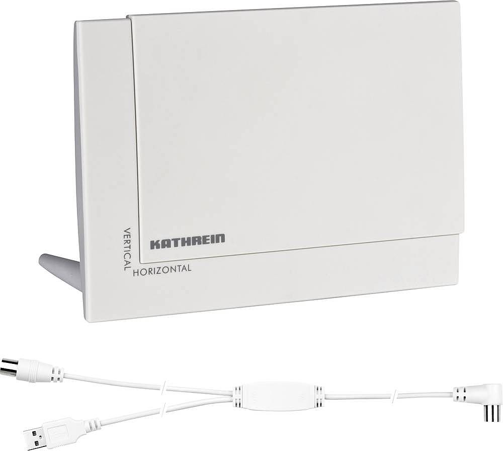 B-Ware Kathrein Bzd 32 Aktive Dvb T/T2 Flachantenne Innenbereich Verstärkung 18 D B W57