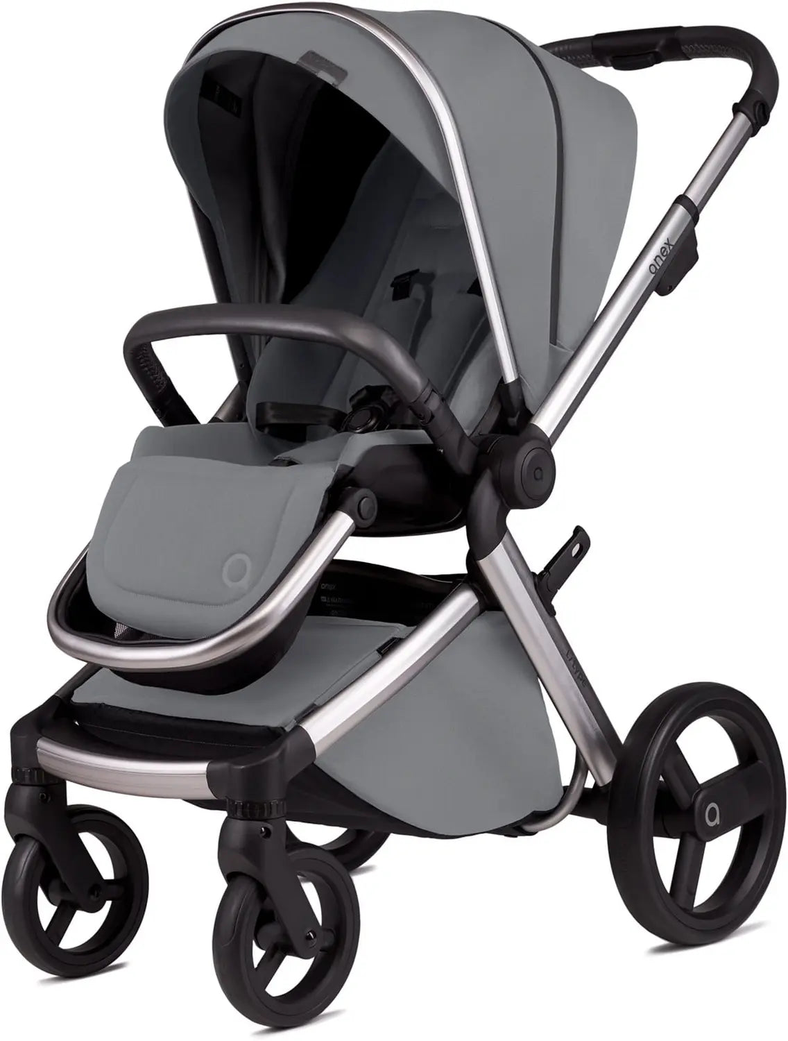 B-Ware Anex Kinderwagen Buggy Kombikinderwagen L Type Grau 2 In 1 Babywanne Sportsitz - 5902280015123