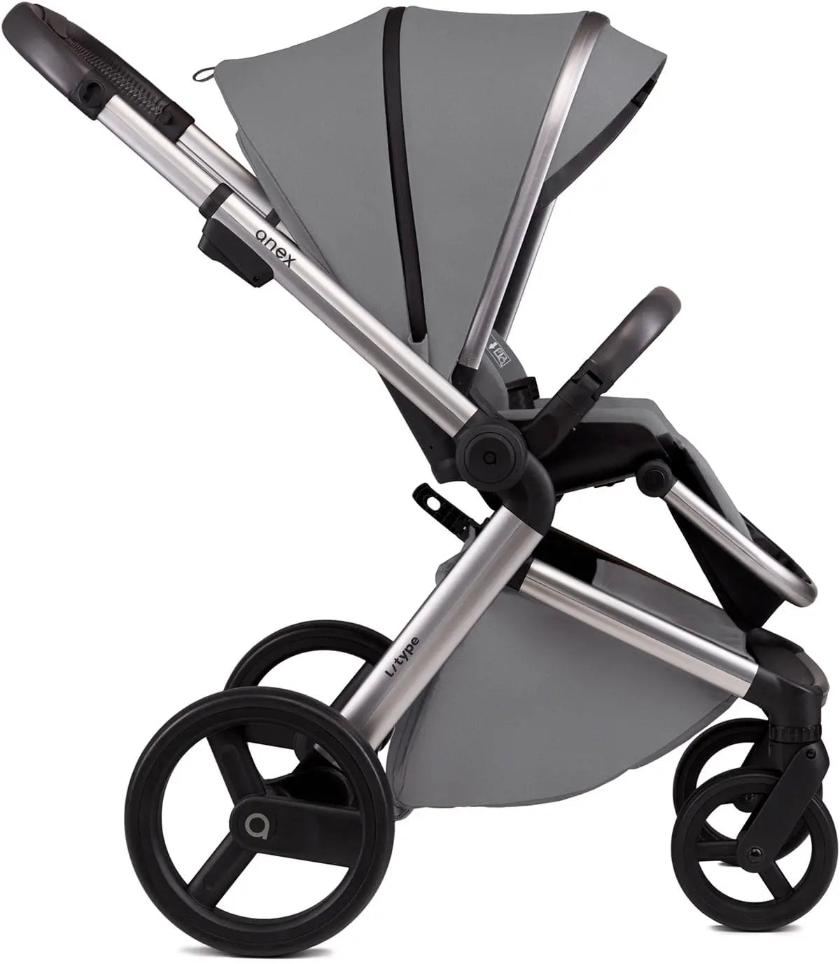 B-Ware Anex Kinderwagen Buggy Kombikinderwagen L Type Grau 2 In 1 Babywanne Sportsitz - 5902280015123