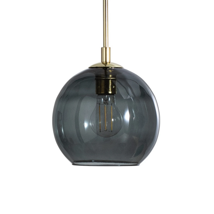 Argon Hängelampe Dulce, Rauchgrau/Schwarz, Glas, 3 Flammig B-Ware - 5902553237948