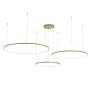 Milagro Pendelleuchte Hängeleuchte SATURNO LED Neutralweiß Kunststoff Metall - 5902693708476