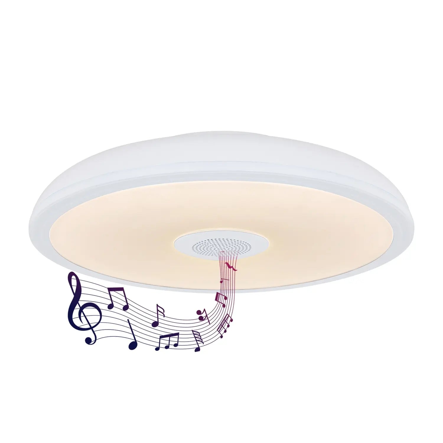 B-Ware Globo Deckenleuchte Lampe Led Lautsprecher Rgbw Weiß Fernbedienung Kunststoff - 9007371421848