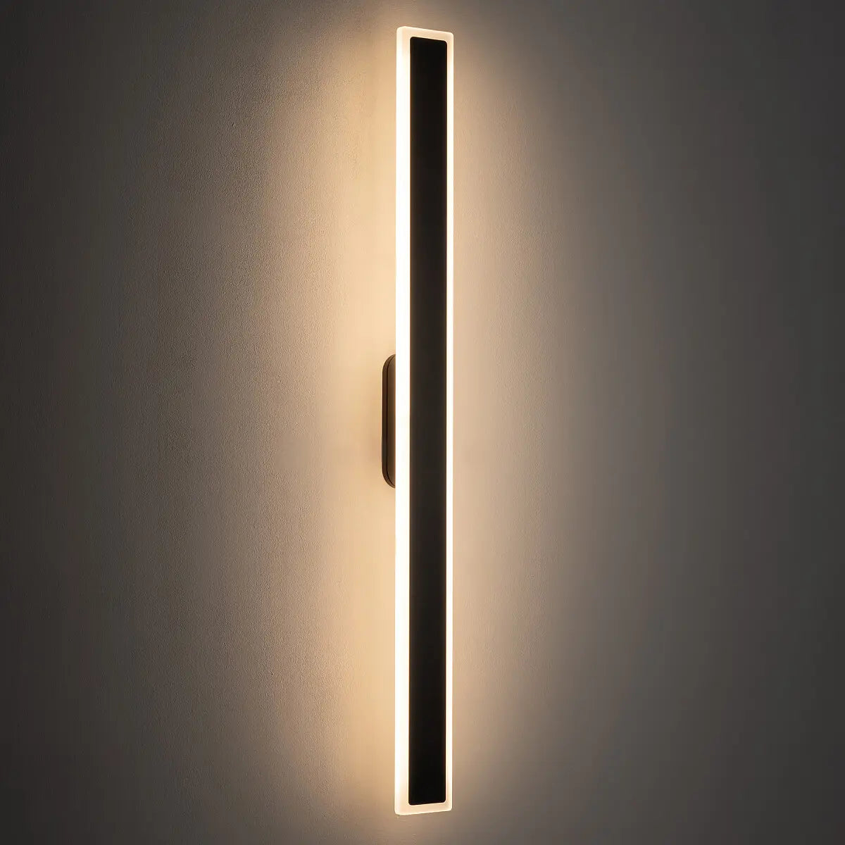 B-Ware Nowodvorski Wandleuchte Wandlampe Led Schwarz Isla 100 Cm Warmweiß Ip54 22 W - 5903139115537