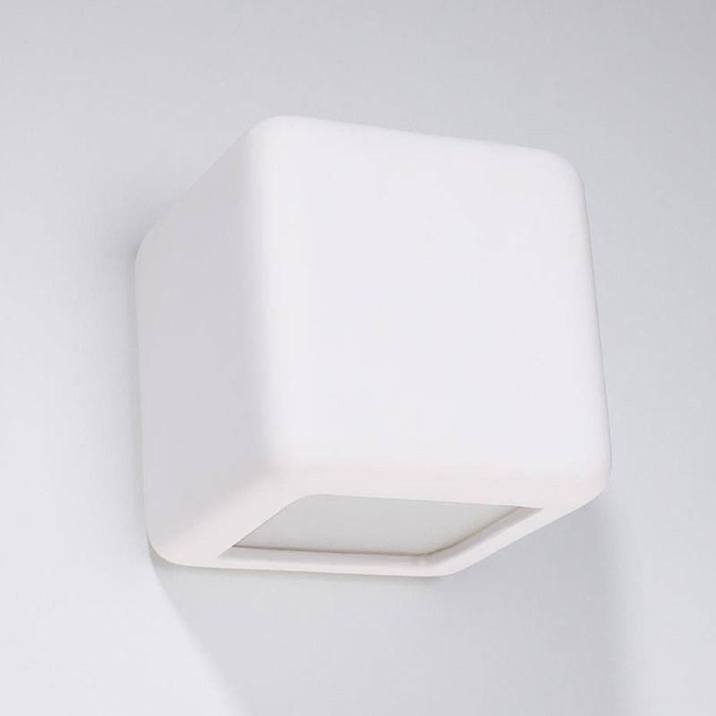 Wandleuchte Topo Up/Down Aus Keramik In Würfelform Wandlampe Lampe Leuchte Spot B-Ware - 5903282711143
