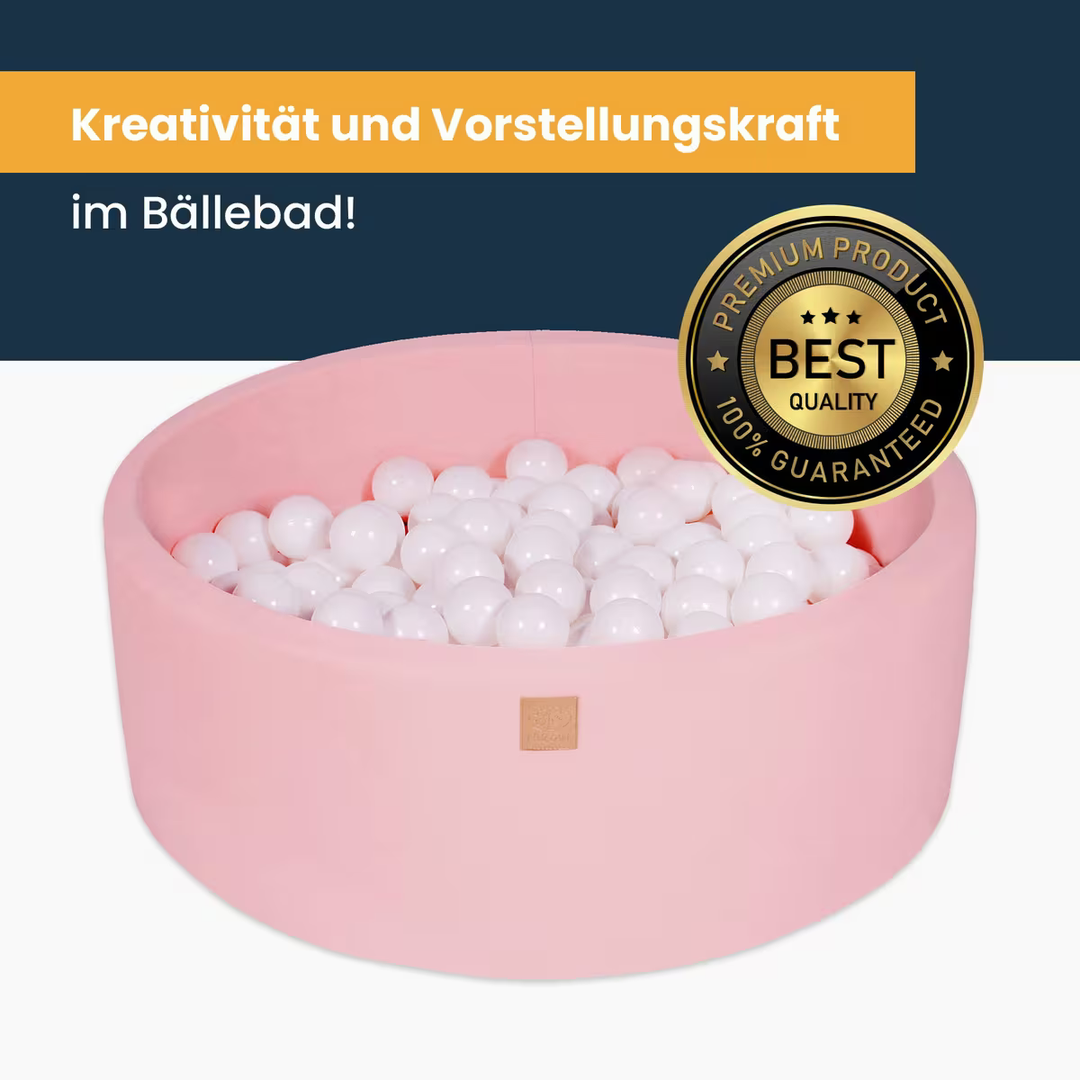 Meow Baby Bällebad Spielbecken Kinderbällebad Hellrosa Cotton Kinderpool  B-Ware - 5903631288531