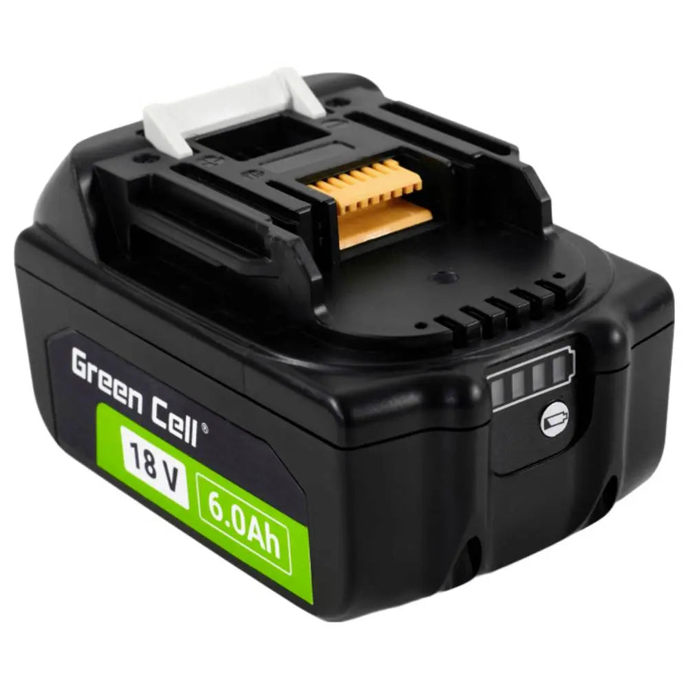 B-Ware Green Cell Werkzeug Akku Ersatzakku Makita Bl1860 18 V 6 Ah Li Ion Schwarz - 5904326375116