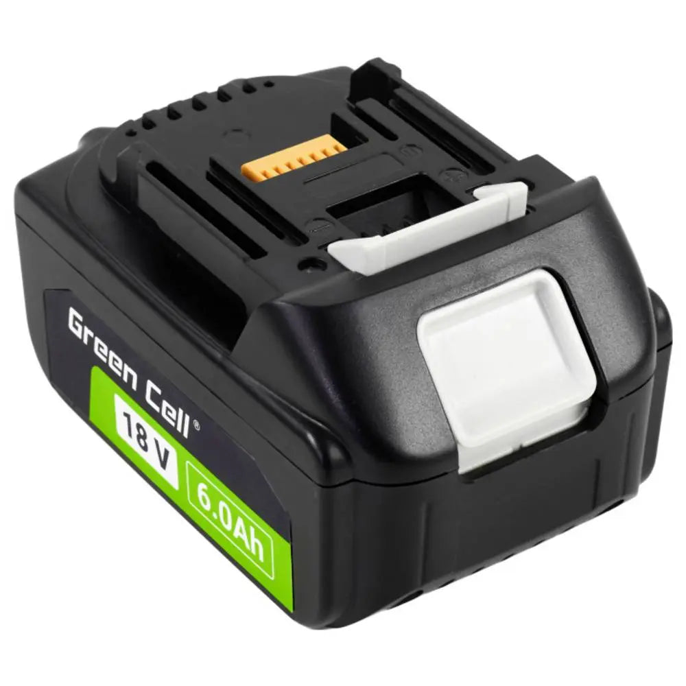 B-Ware Green Cell Werkzeug Akku Ersatzakku Makita Bl1860 18 V 6 Ah Li Ion Schwarz - 5904326375116