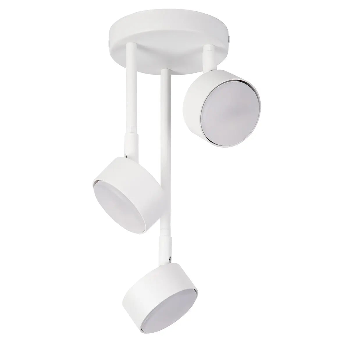 B-Ware Sigma Plafond Deckenleuchte Lampe Led Weiß Gx53 Stahl 3 Lichtpunkte Ip20 40982 - 5905143288030
