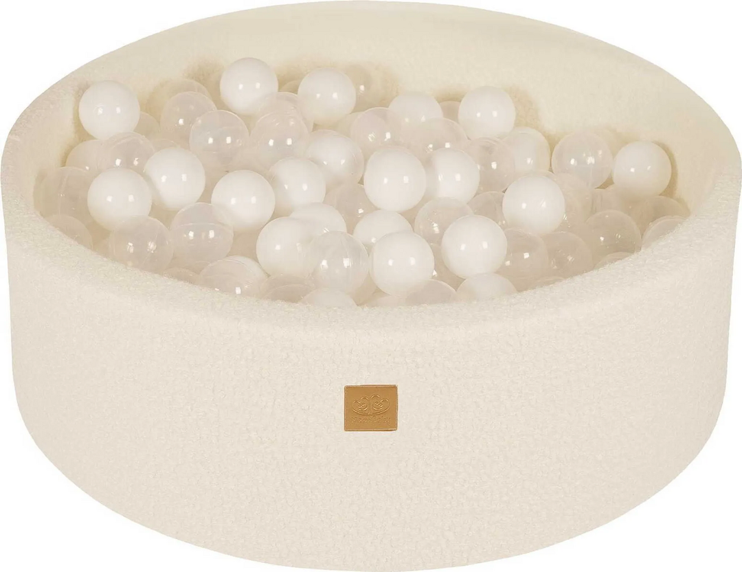 Meow Baby Bällebad Spielpool Kugelbad Kinderpool Weiss Rund 90x30cm Siehe Text B-Ware - 5905490260024