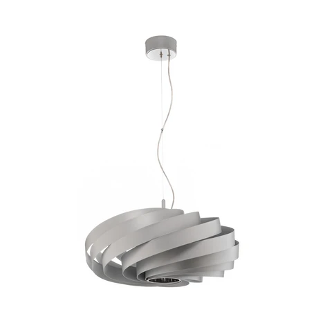Euluna Hängeleuchte Vento, Aluminiumfarben, ø 60 Cm, Metall, E27 B-Ware