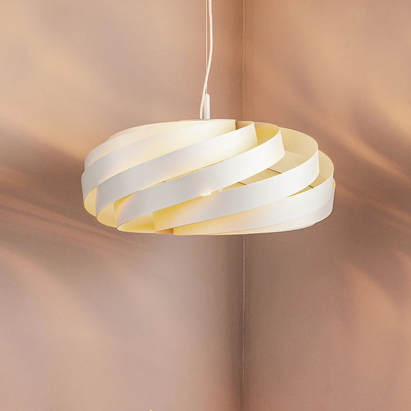 Euluna Hängeleuchte Vento, Aluminiumfarben, ø 60 Cm, Metall, E27 B-Ware
