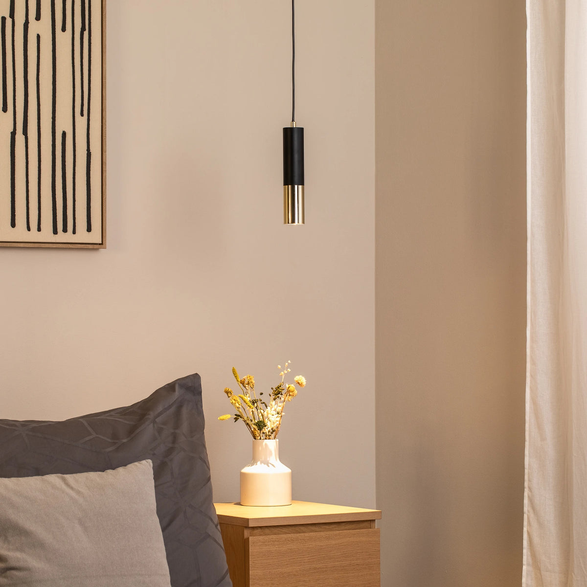 Hängeleuchte Orino Pendelleuchte Metall schwarz gold LED Lampe SIEHE TEXT/FOTO - 5905563004333