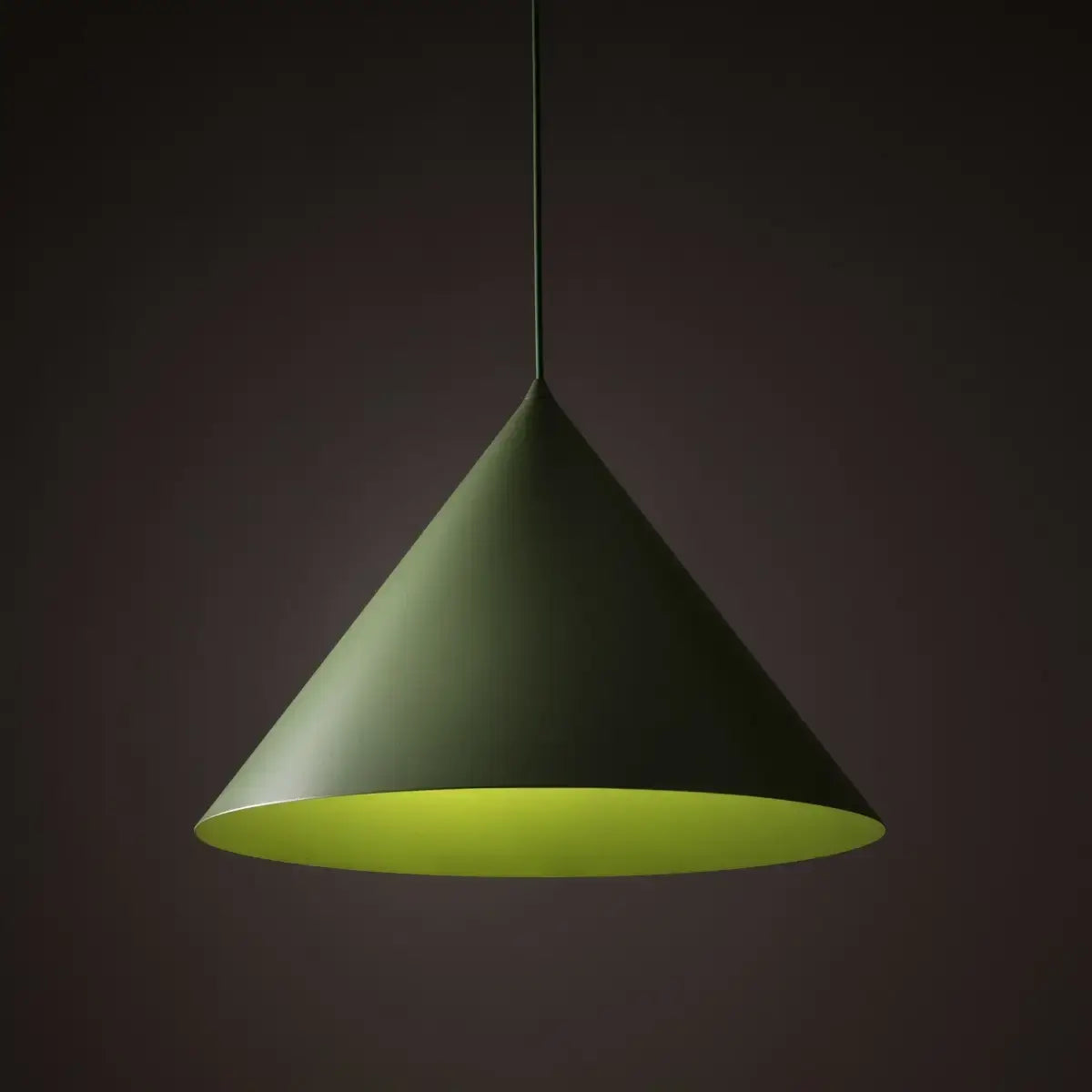 B-Ware Tk Lighting Pendelleuchte Hängelampe Metall Grün Cono Lampe Wohnzimmer E27 Led - 5906135108886