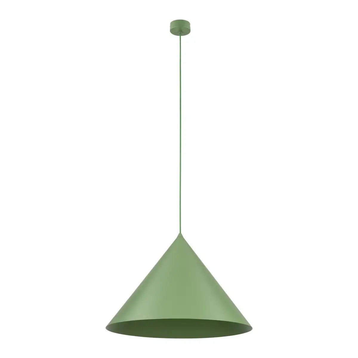 B-Ware Tk Lighting Pendelleuchte Hängelampe Metall Grün Cono Lampe Wohnzimmer E27 Led - 5906135108886