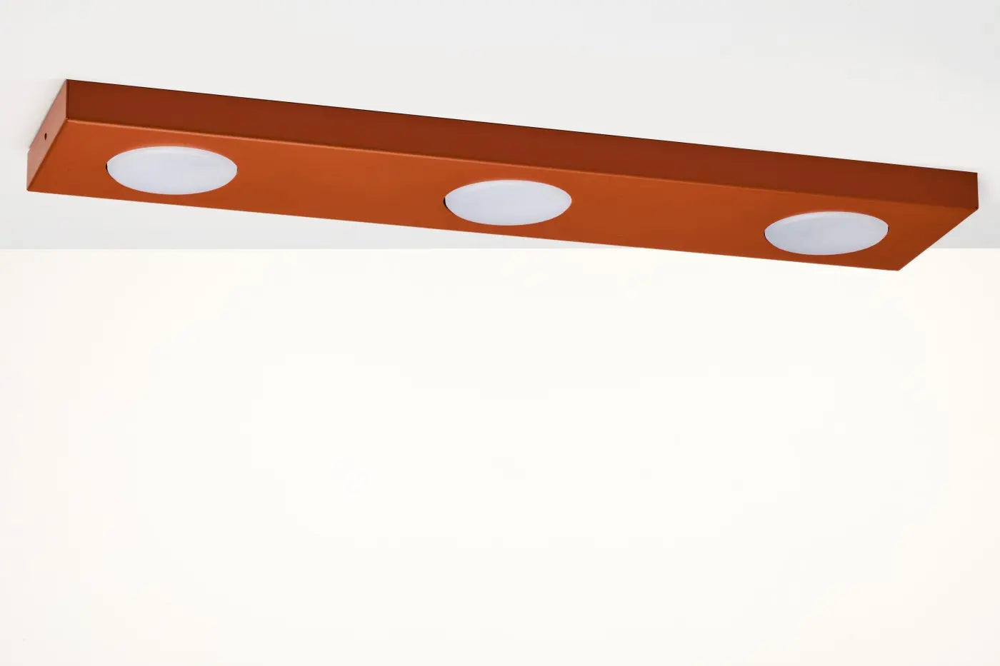 B-Ware Sigma Deckenleuchte Deckenlampe Hero Ziegelstein Rot Gx53 Led 3 Flammig 55 Cm - 5907555378361