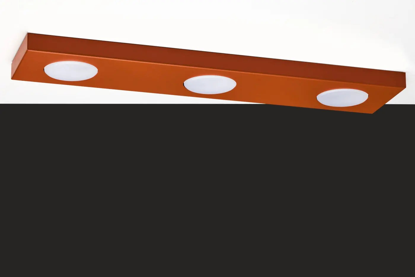 B-Ware Sigma Deckenleuchte Deckenlampe Hero Ziegelstein Rot Gx53 Led 3 Flammig 55 Cm - 5907555378361