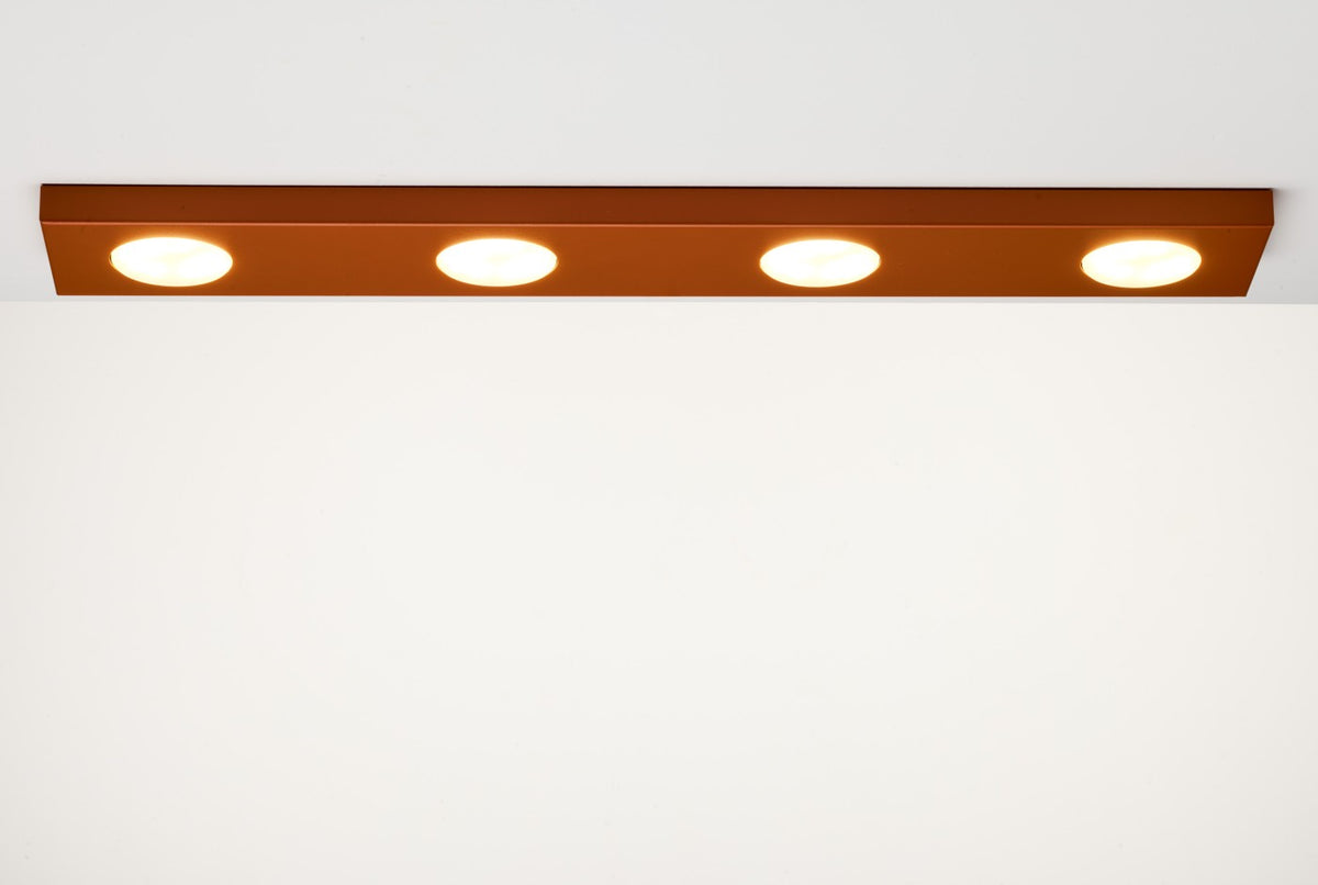 Sigma Deckenleuchte Lampe HERO Ziegelrot Deckenschild Leuchte Beleuchtung 41501 - 5907555378378