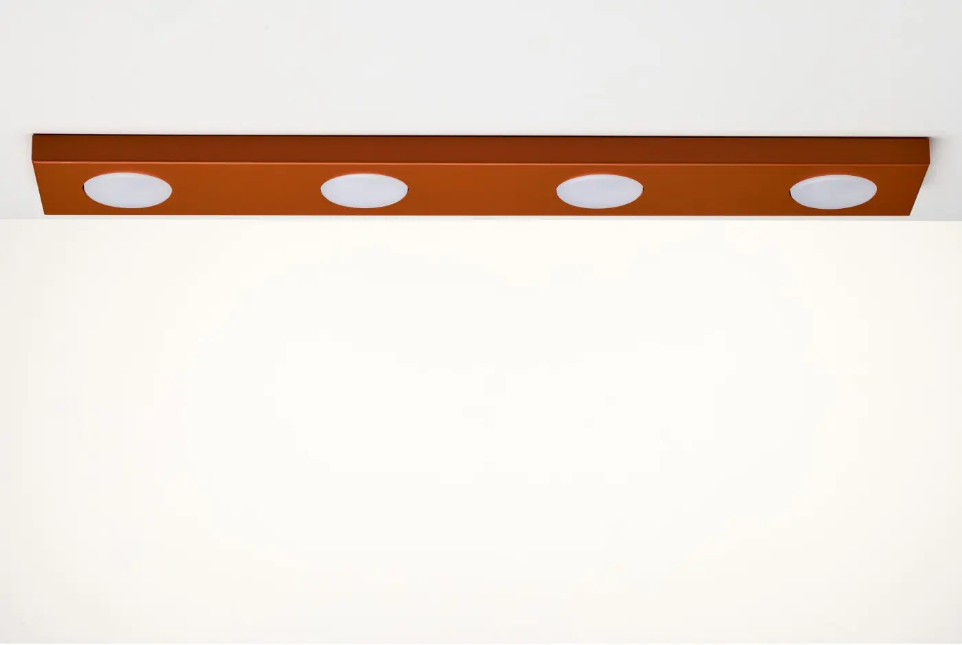 B-Ware Sigma Deckenleuchte Lampe Hero Ziegelrot Deckenschild Leuchte Beleuchtung 41501 - 5907555378378