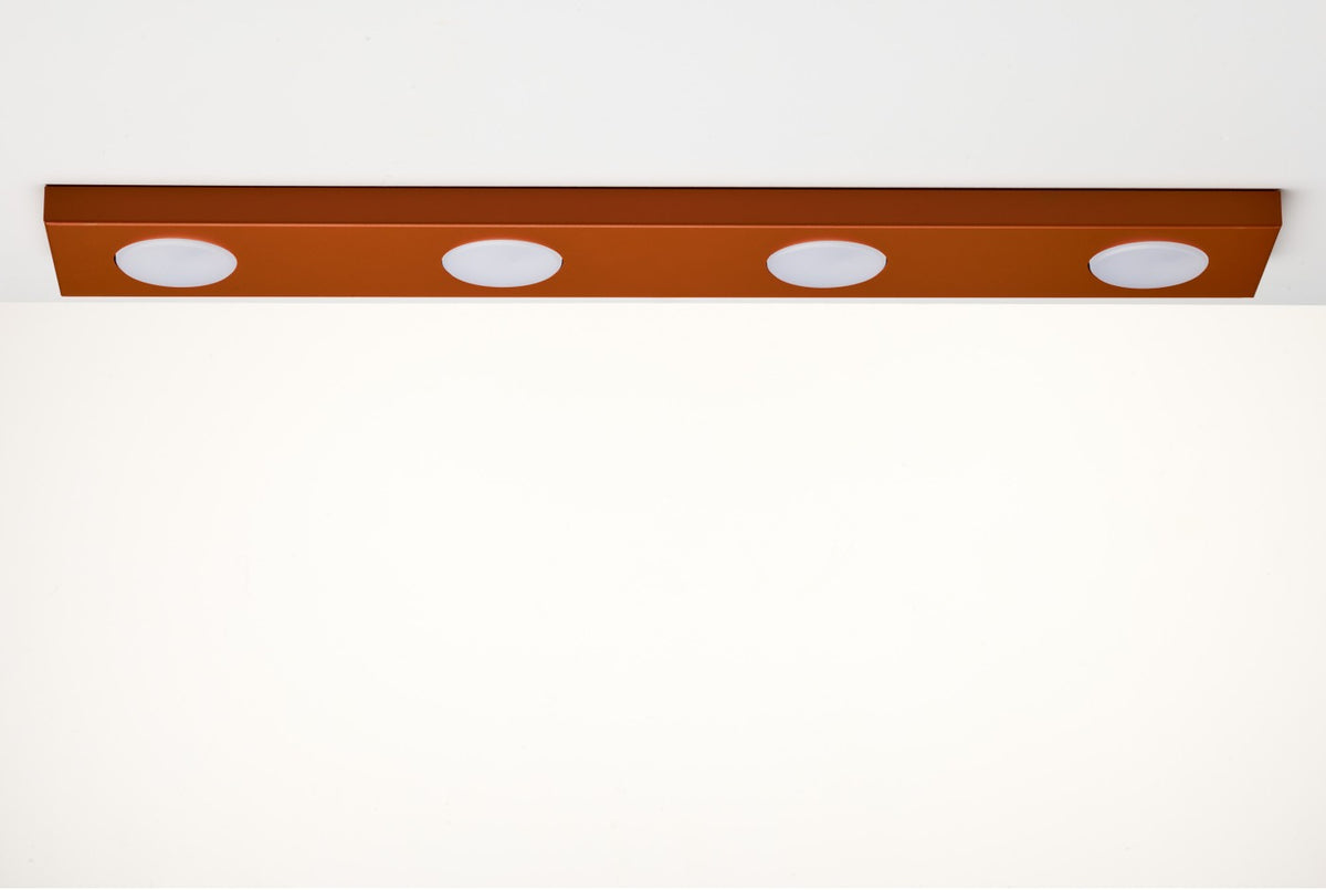 Sigma Deckenleuchte Lampe HERO Ziegelrot Deckenschild Leuchte Beleuchtung 41501 - 5907555378378