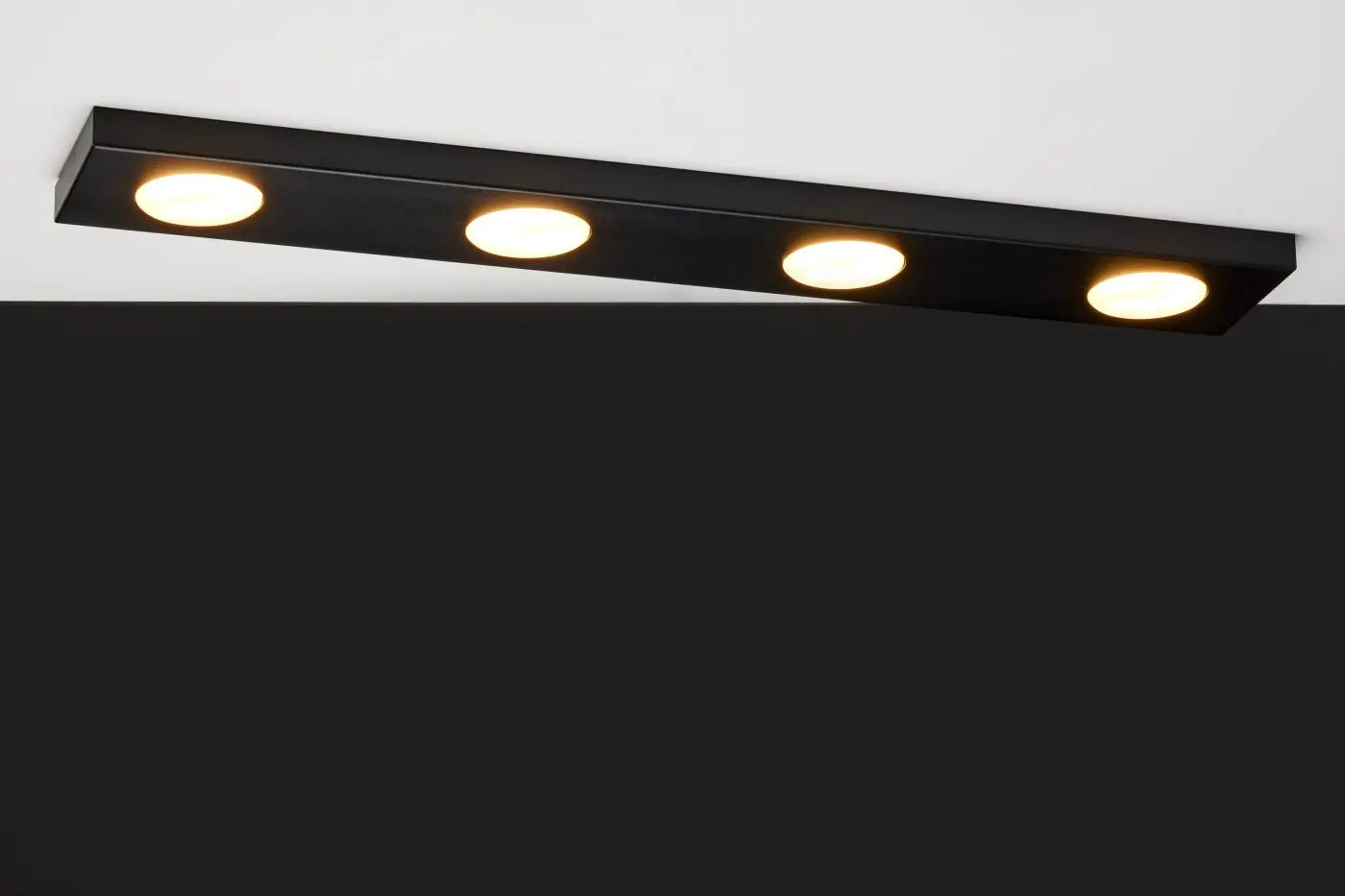 B-Ware Sigma Deckenleuchte Deckenlampe Hero 4 Schwarz Gx53 Led 4 Flammig 75 X 12 Cm - 5907555378392