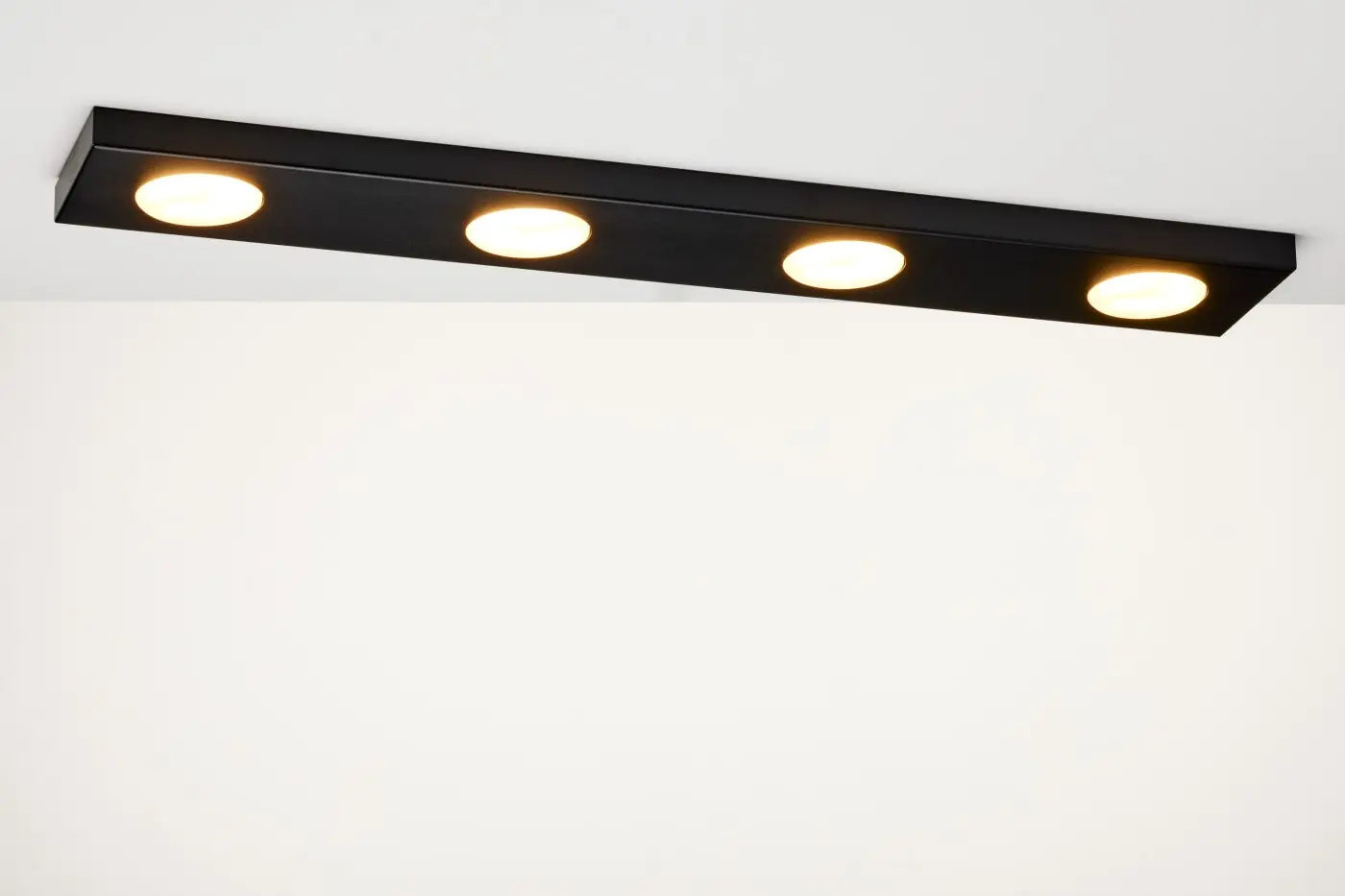 B-Ware Sigma Deckenleuchte Deckenlampe Hero 4 Schwarz Gx53 Led 4 Flammig 75 X 12 Cm - 5907555378392