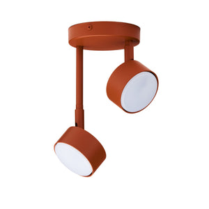B-Ware Sigma Deckenleuchte Deckenlampe NEMO Leuchte Ziegelstein Rot GX53 LED 2-flammig