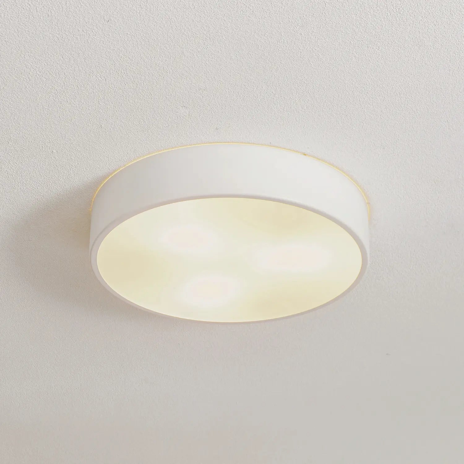 B-Ware Temar Lighting Deckenleuchte Lampen Cleo Weiß Stahl Kunststoff 40 Cm - 5907627820057