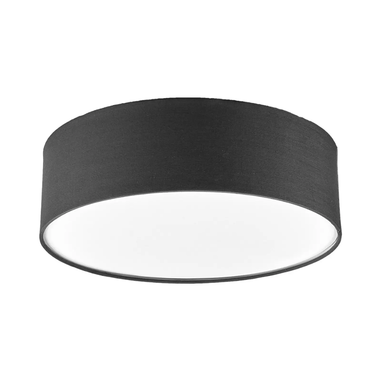Suspension Lindby Sebastian, modèle B, ampoule E27, diamètre 40 cm, gris.