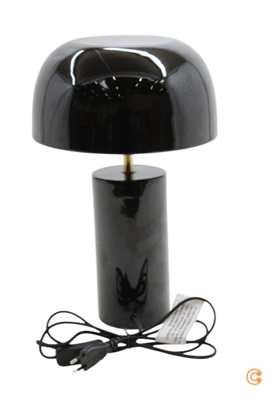 KARE Loungy Tischleuchte Tischlampe Tischlicht Leuchte Lampe Licht E14 schwarz