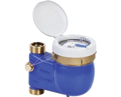 Zenner Hauswasserzähler ¾" MNK Q3 4 BL 105 mm Kaltwasser Wasserzähler Messgerät