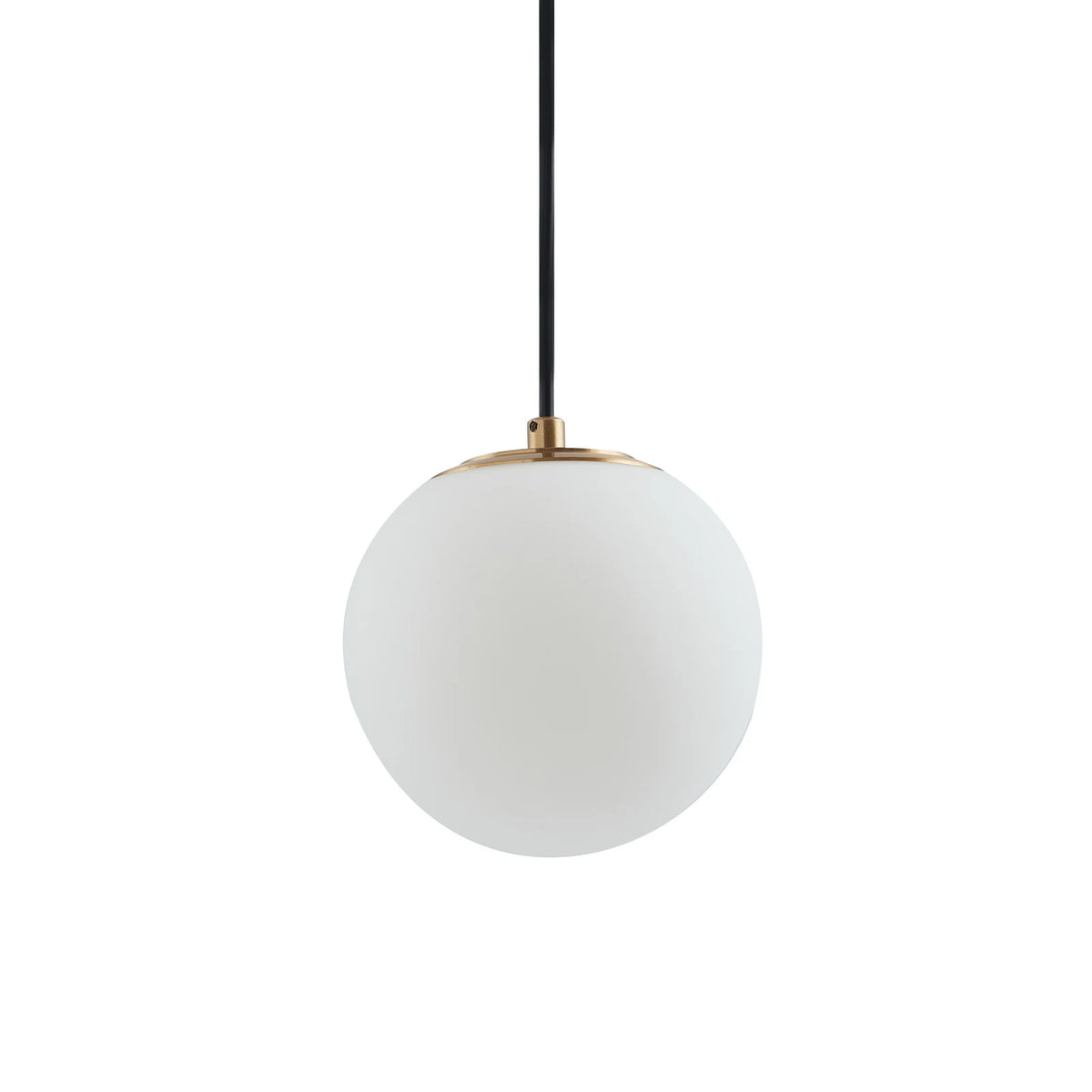 Lucande Hängelampe Bidolo Hängeleuchte Deckenlampe messingfarben Glas 15 cm IP44 - 4251911776379