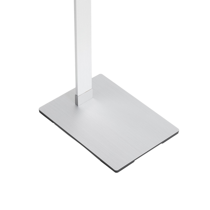 Lucande LED-Stehleuchte Resi mit Dimmer Stehlampe Lampe Alu 8W
