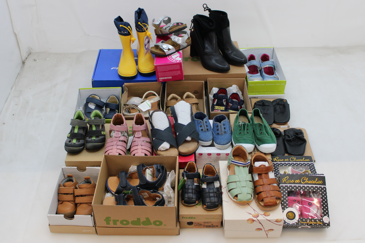 21 x Kinderschuhe Schuhe Sommer Winter Sonderposten SIEHE TEXT/FOTO