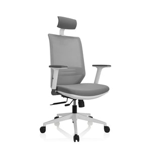 B-Ware hjh OFFICE Bürostuhl Drehstuhl PROFONDO PRO W Netzstoff Stoff grau