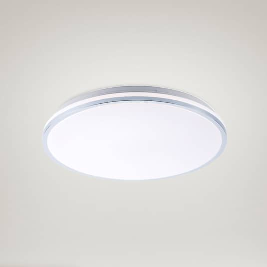 B-Ware Leuchten Direkt Isabell Led Deckenlampe Deckenlampe Lampe Leuchte Weiß Chrom