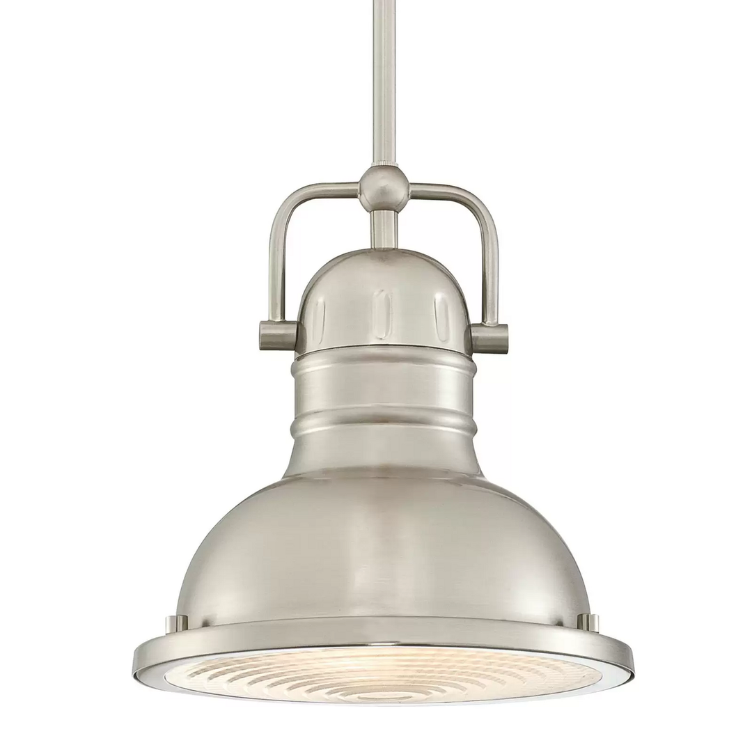 Westinghouse Hängeleuchte Boswell Nickelfarben Gebürstet Hängelampe Lampe E27798 B-Ware - 4895105612908