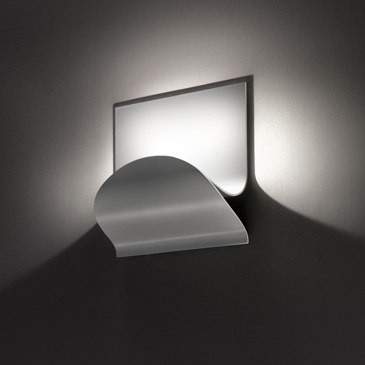 Cini&Nils Incontro Led Wandleuchte Matt Silber Wandlampe Leuchte Lampe Spot B-Ware - 8050612479499