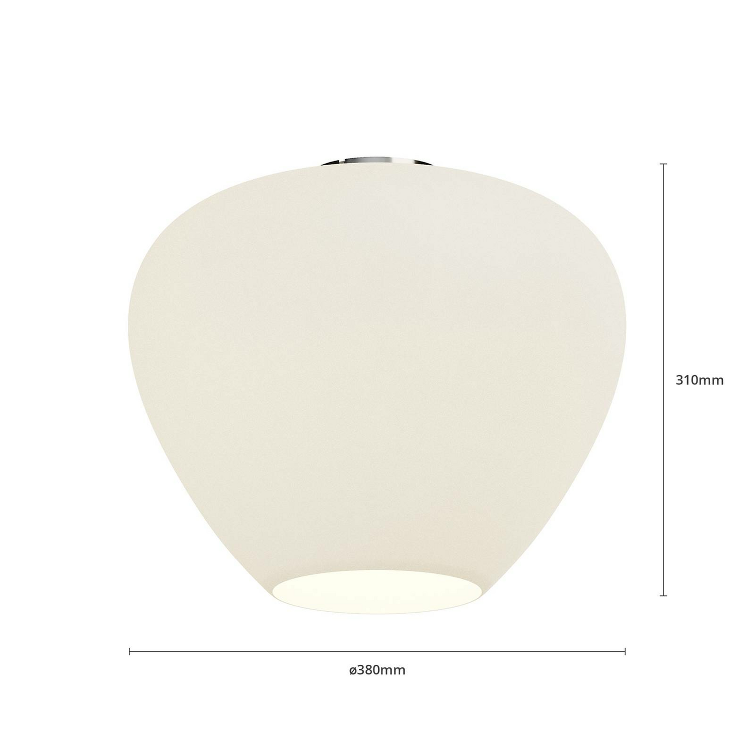 B-Ware Lindby Glas Deckenlampe Bibiane Deckenlampe Deckenlicht Leuchte Lampe Opalw637