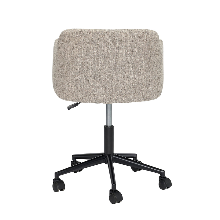 Hübsch Interior Rest Bürostuhl Computerstuhl Drehstuhl Schreibtischstuhl Beige B-Ware