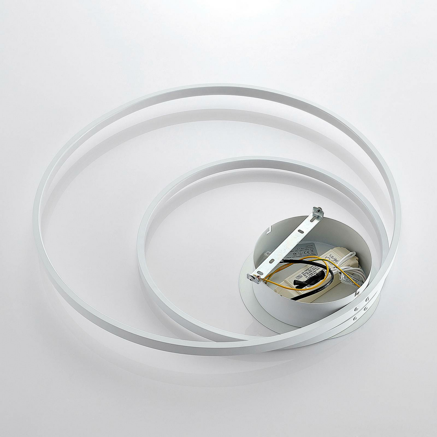B-Ware Lindby Deckenleuchte Lampe Led Rund Weiß Matt Nerwin Aluminium Dimmbar589 - 4251096574029
