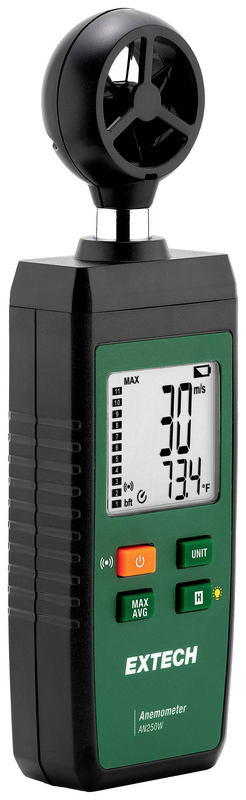 Extech An250 W 1.5 Bis 30 M/S Anemometer Windmessgerät Windmesser Wind Messer B-Ware - 793950452509
