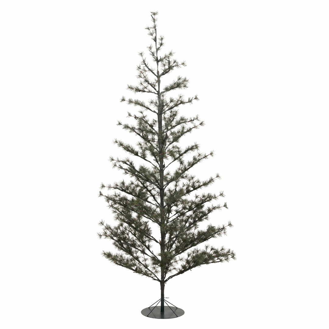 House Doctor Weihnachtsbaum Christbaum mit LED-Beleuchtung Pin H 220 cm natur